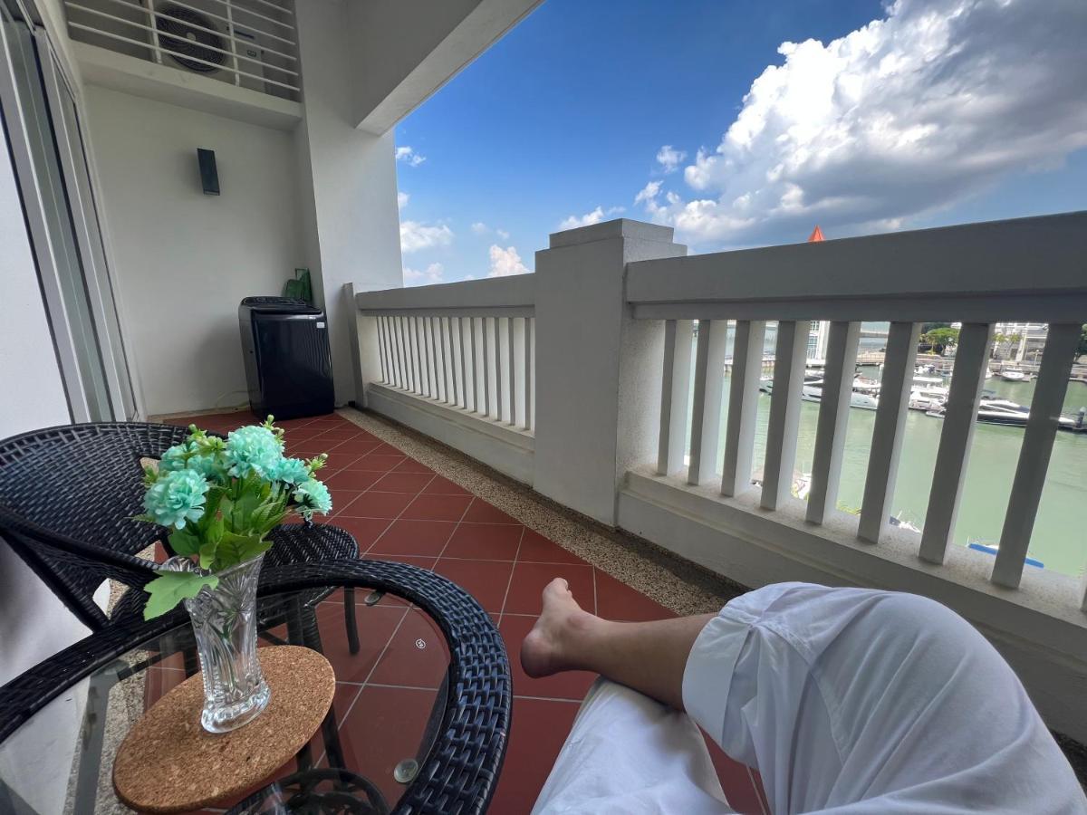 2Beds Seaview Straits Quay Comes With Carpark And Hothub Bagan Jermal Esterno foto