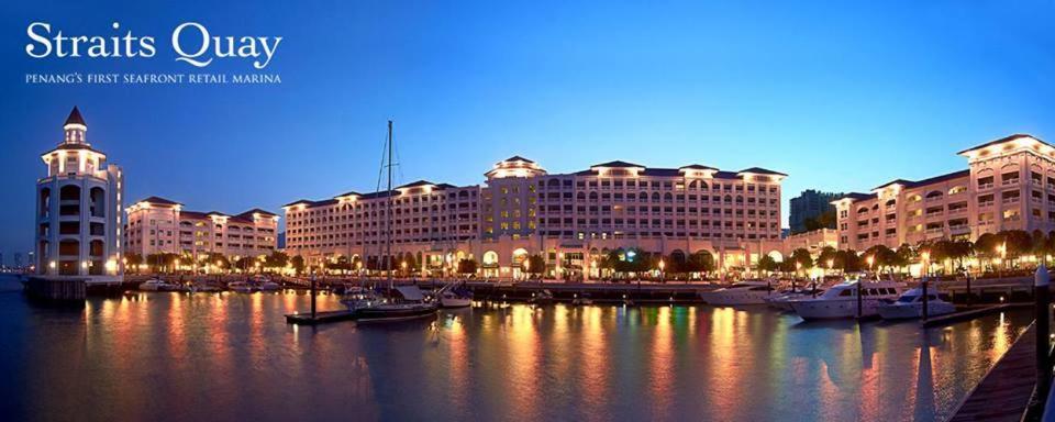 2Beds Seaview Straits Quay Comes With Carpark And Hothub Bagan Jermal Esterno foto